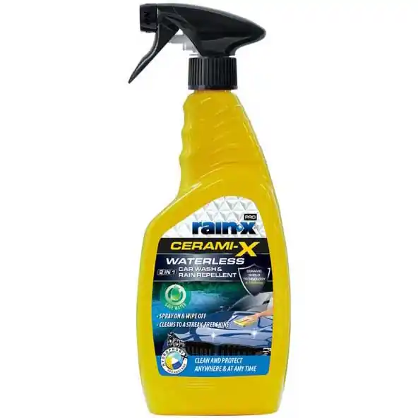 Přípravek pro mytí bez vody Rain-X Cerami-X Waterless Car Wash & Rain Repellent (750 ml) | Speciální nabídka