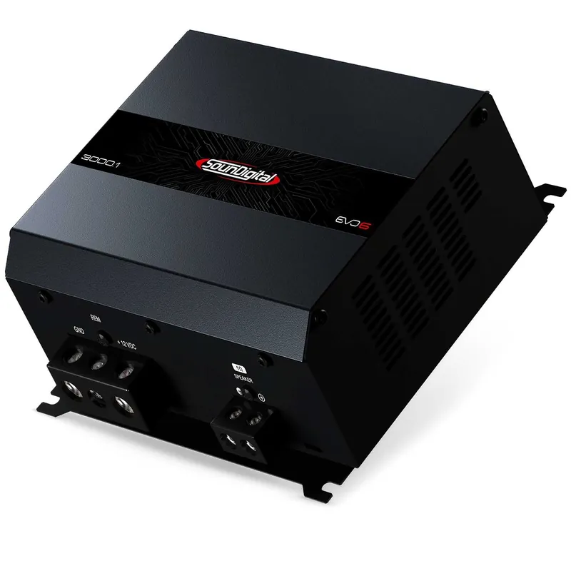 1-kanálový zesilovač SounDigital 3000.1 EVO 6 – 4 OHM - Právě přidáno
