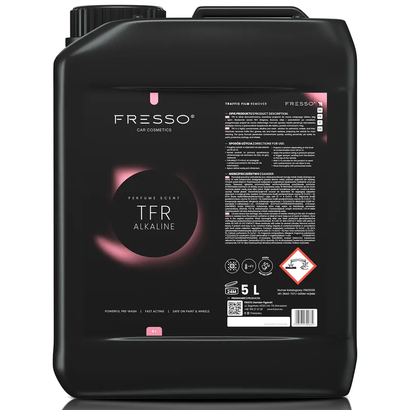 Téměř vyprodáno | Silné předmytí automobilu FRESSO TFR Alkaline (5 L)