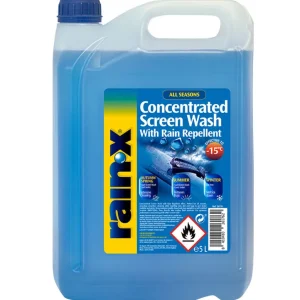 Prodejní hit - Směs do ostřikovačů Rain-X Concentrated Screen Wash with Rain Repellent -15°C (5 L)