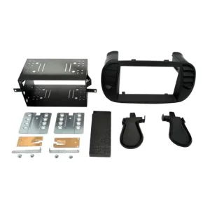 2DIN redukce pro Fiat 500 10/2007- černá matná - Do vyprodání zásob