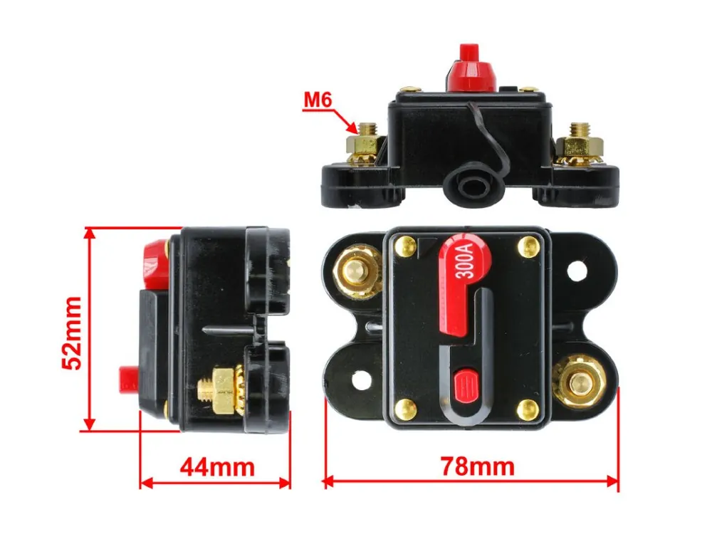 Outlet - Elektronický jistič 300A