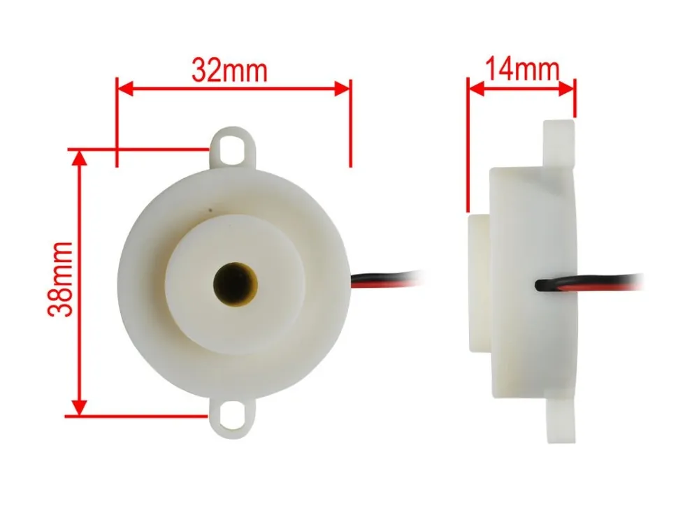 Rychlé doručení | Piezo bzučák průměr 30mm