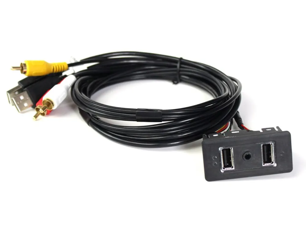 Tovární cena - USB+JACK konektor Ford