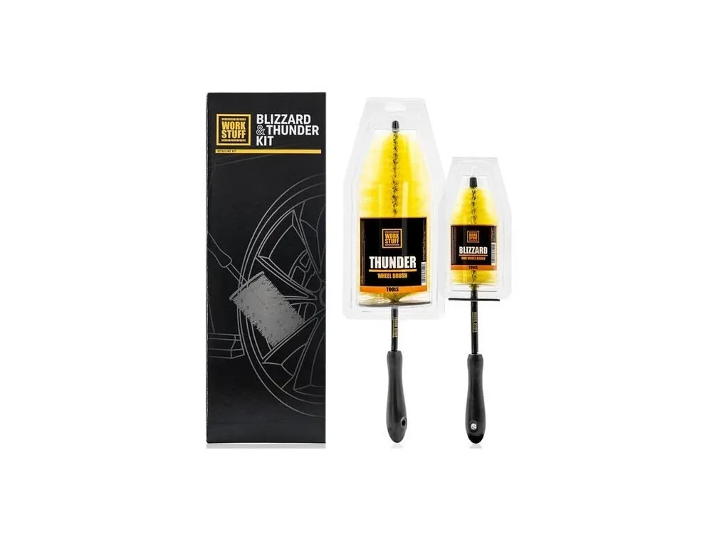 Výborné hodnocení | Work Stuff Blizzard & Thunder Wheel Brush KIT