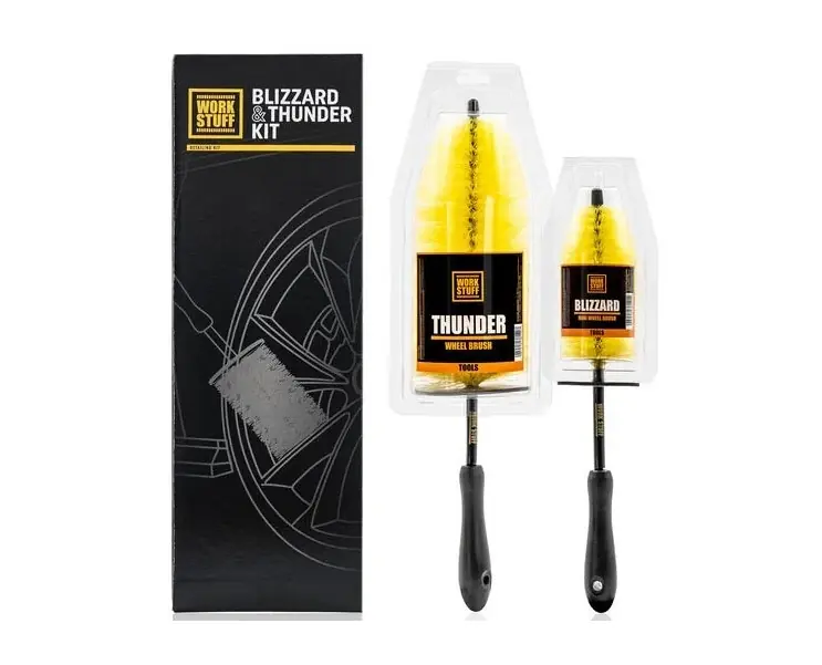 Work Stuff Blizzard & Thunder Wheel Brush KIT - Speciální nabídka