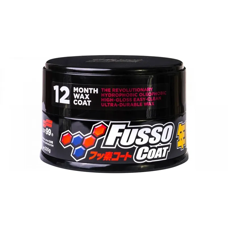 Profesionální kvalita - Soft99 New Fusso Coat 12 Months Wax Dark 200 g