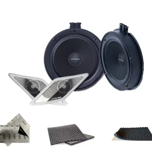 SET - přední reproduktory do Volkswagen Crafter II (2017-) - Alpine SPC106CRA2 | Rychlá expedice