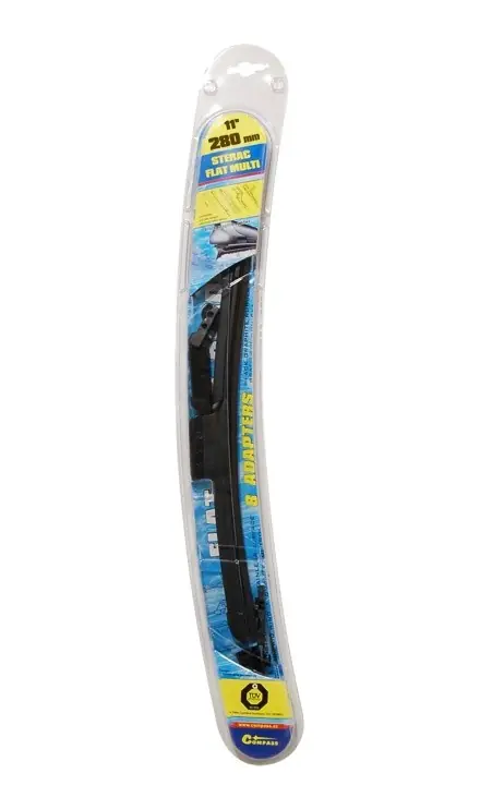Stěrač FLAT MULTI 280mm s adaptéry | Nově v nabídce