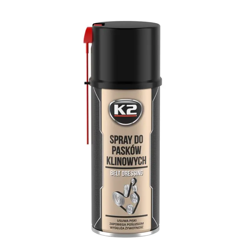 Kvalitní produkt | K2 Spray na klínové řemeny 400ml