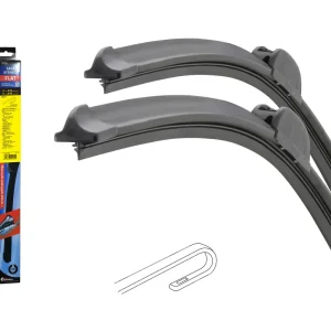 Nízká cena | Stěrače FLAT SET (HOOK) 410+410mm