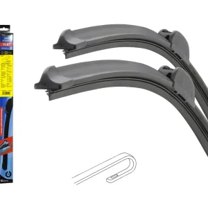 Cena od výrobce | Stěrače FLAT SET (HOOK) 610+450mm