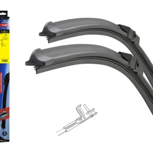 Stěrače FLAT SET (PIN) 660+510mm - Pouze dnes