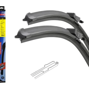 Přímo z továrny - Stěrače FLAT SET (SLOT) 660+380mm
