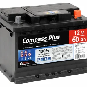 Objednat online | Autobaterie COMPASS PLUS 12V 60Ah 480A