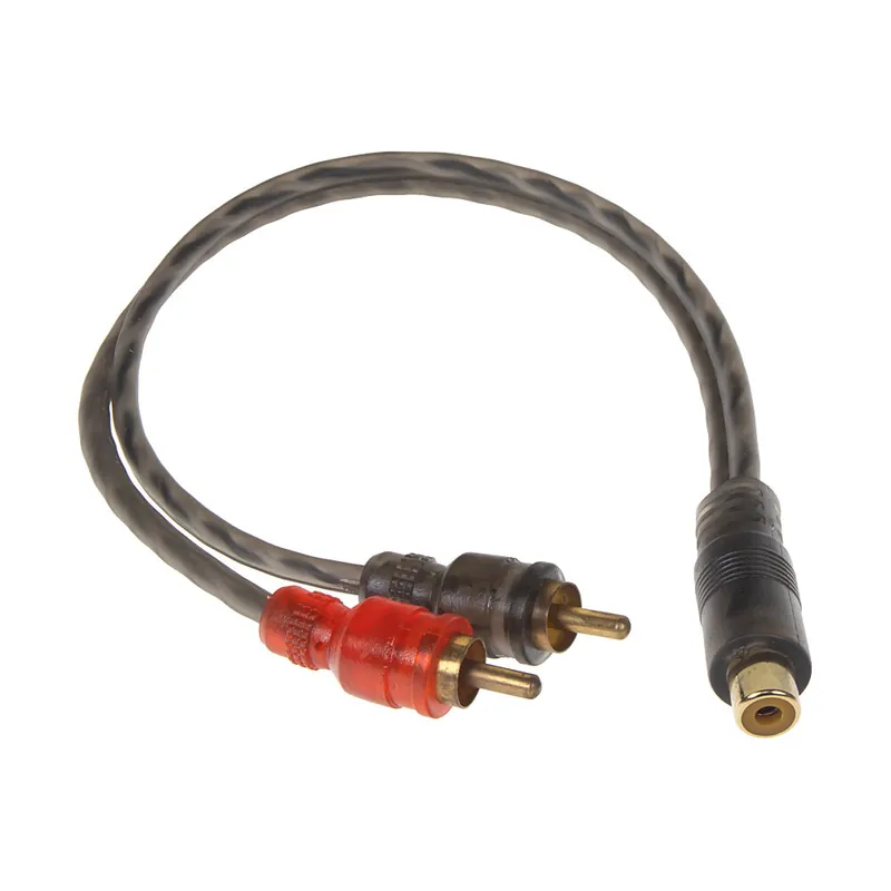 Jen dnes - RCA Y audio kabel, 1x samice, 2x samec pc1-52m