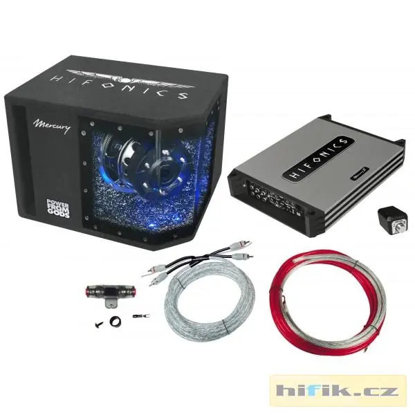 Snížená cena | Subwoofer set Hifonics MBP1000.4