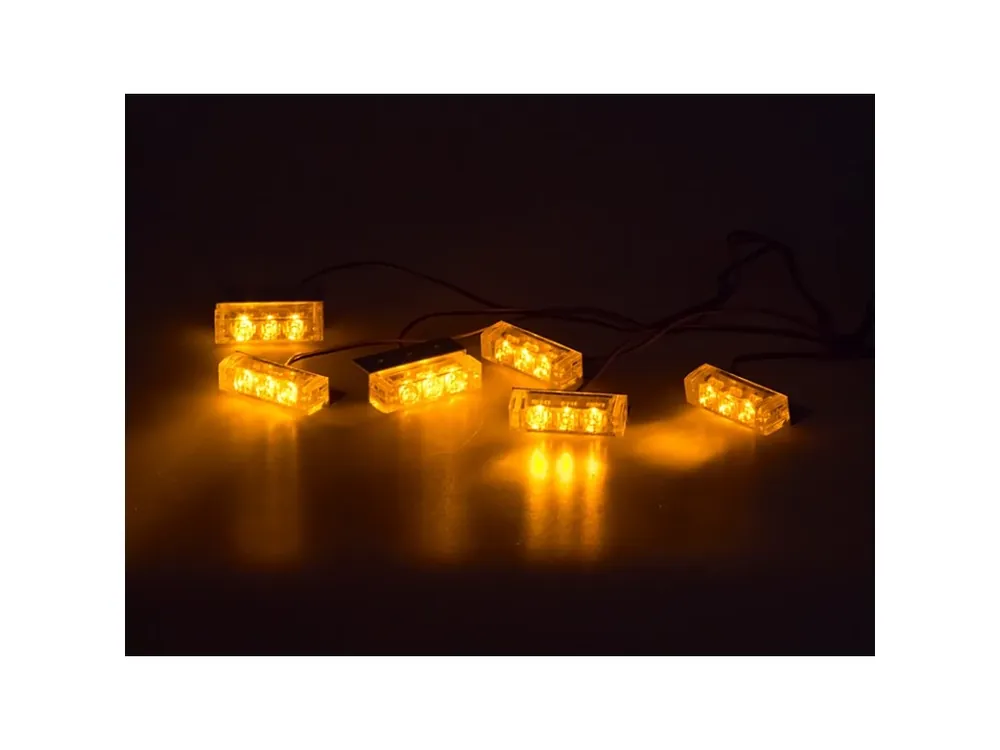PREDATOR LED do mřížky, 12V, oranžový - Snadné objednání