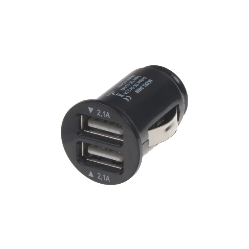 Nabídka končí brzy - Autoadaptér mini 2 x USB 12/24V, max 2.1A