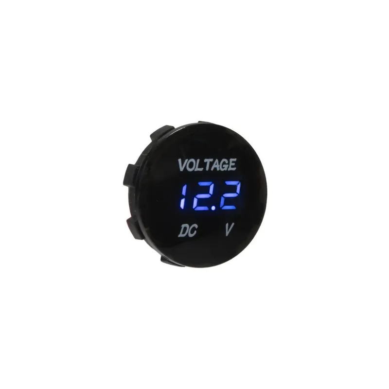 Digitální voltmetr 5-48V modrý | Ušetřete více