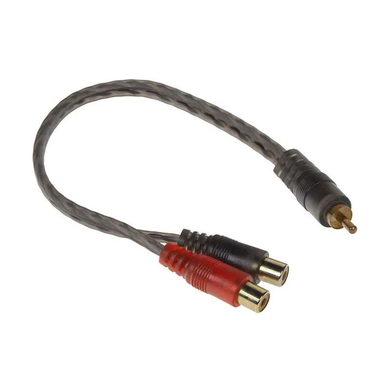 Právě v prodeji | RCA Y audio kabel, 1x samec, 2x samice