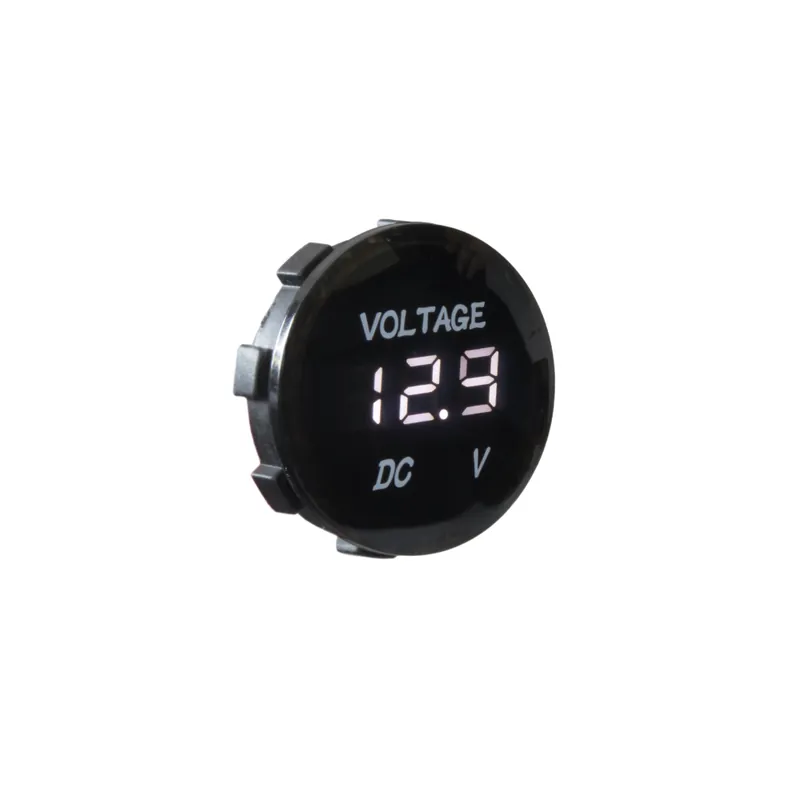 Digitální voltmetr 5-48V bílý | Outlet