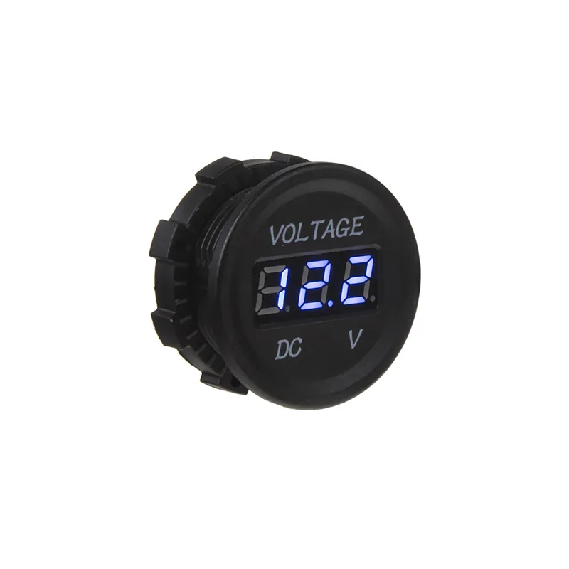Rychlé dodání - Digitální voltmetr 5-48V modrý