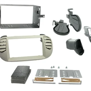 2DIN redukce pro Fiat 500 10/2007- perleťově šedá | Nejprodávanější