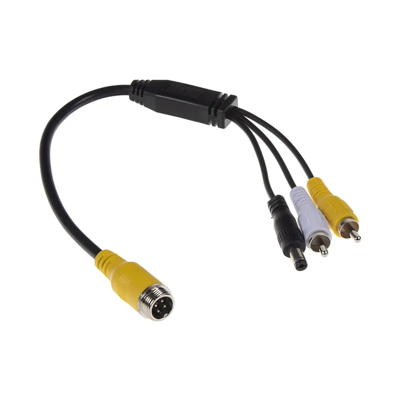 Přímo z výroby | Kabel video 4pin samec /RCA samec + DC