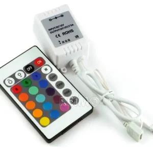 Řídící jednotka a dálkový ovladač pro RGB LED pásky Carbest | Prodejní hit