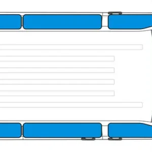 Nejprodávanější | Termofolie pro VW T5/T6/T6.1 s krátkým rozvorem - set pro celé auto