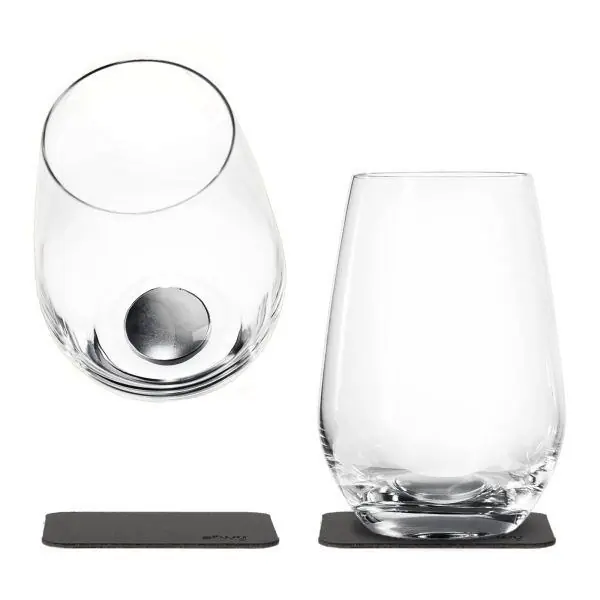 Snížená cena | Dvoudílný set sklenic s magnetem na long drink Silwy