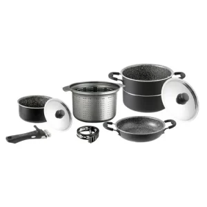 Akční cena - 7+1 set hrnců a nádobí Brunner Pirate