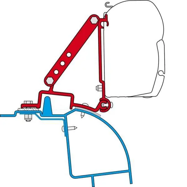 Adaptér markýzy Fiamma pro Renault Master H2 | Ušetřete nyní