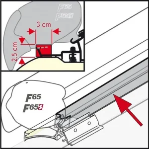 Těsnění pro markýzy Fiamma F65 L, F65 S, F80 S, F 80 L 450 - Nyní k dispozici