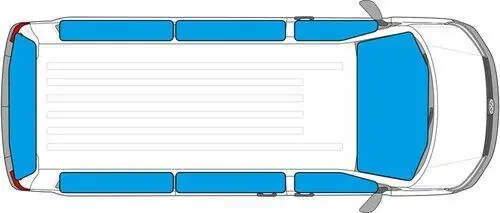 Čerstvá novinka - Termofolie pro VW Caddy - set pro celé auto