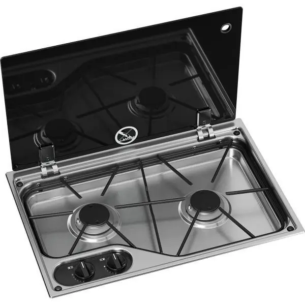 Už jen pár kusů | Vestavná plynová varná deska Dometic CVH 1525G se dvěma hořáky