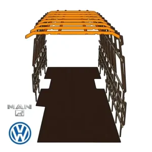 Extra sleva | Stropní konstrukce MAR-VAN pro MAN TGE a VW Crafter 2017 a dál