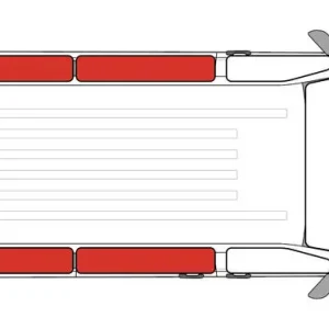 Výhodný nákup - Termoizolační tkaninové clony Carbest pro VW Caddy - sada pro obytnou část