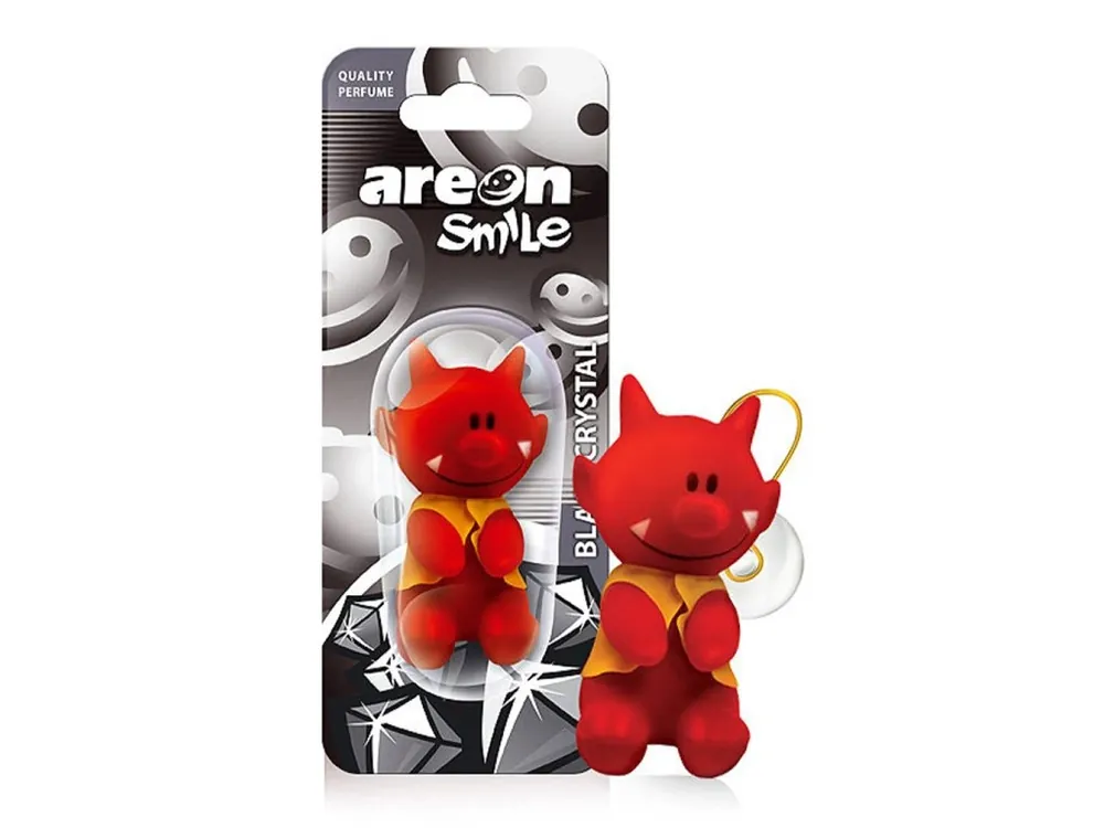 Sleva | Vůně do auta AREON SMILE - Black Crystal / Devil